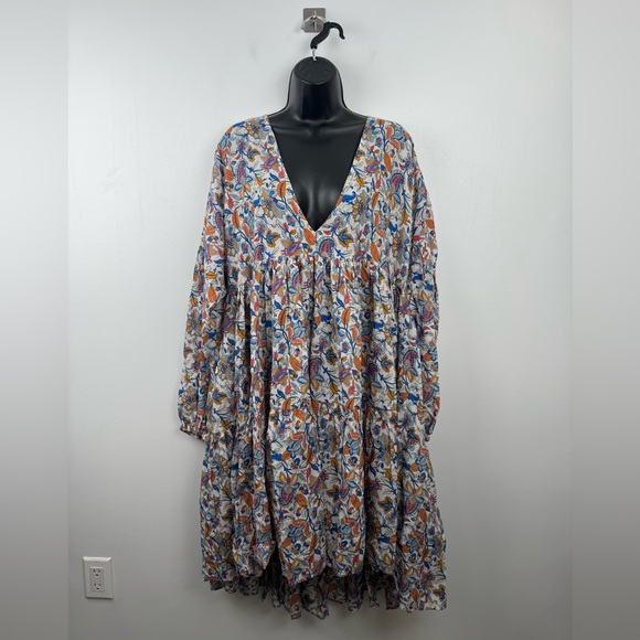 Boden Women Relaxed Tiered Beach Dress Size 10 - Picture 1 of 7